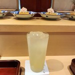 銀座 しのはら - 柚子酒