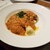 ヴィネリア　ラ・チャウ - 料理写真:鶏肉のサルシッチャと玉ねぎほうれん草のラザニア、トマトソース