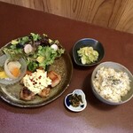 ジャム cafe 可鈴 - 【週替わりランチ(1,050円)】お料理が出揃いました。