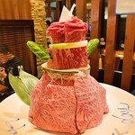 焼肉 スタミナ苑 - ２０１９肉ケーキ５０００円仕様
