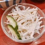 津高茶屋食堂 - ごぼうサラダ　150円