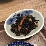 天神わっぱ定食堂 - 定食の小鉢(ひじきの煮物)