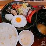 ガスト - よりどりバランス朝定食　全容