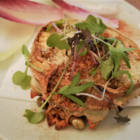 Bar Espanol LA BODEGA 大阪店 - 本ズワイガニのグラタン　(チャングロ)