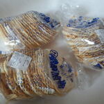 竹林せんべい店 - かやき３袋