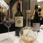 サンテミリオン - 私はこちら、24金模様のバカラのデキャンタで…