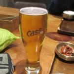 손수헌 - 旅先の料理のおともは勿論ビール４０００ｗ。