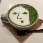 よーじやカフェ - よーじや抹茶カプチーノ@690円