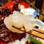 日本料理　伊せ吟 - 夕食③-3　プリプリの伊勢エビ