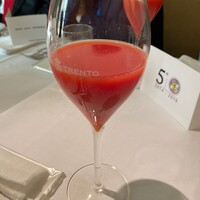 リストランテ エスト - ブラッドオレンジで乾杯