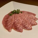 肉のひぐち直営焼肉 安福 - ミスジ