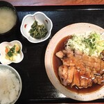 Wafuu Tonkatsu Tonki - かをり焼定食(1300円)
