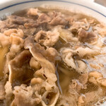 おうどん 瀬戸晴れ - 肉うどん