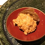 馳走 啐啄一十  - 鮟肝奈良漬け添え