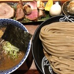 中華蕎麦 とみ田 - つけめん(並)＋特選全部のせトッピング＋心の味焼売