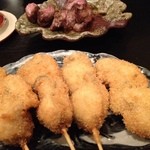 焼酎道楽　甑 - 牡蠣串カツ