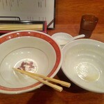 麺処 にぼし香 - ごちそうさまでした