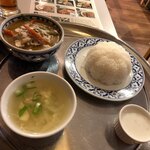 四ツ谷ビストロBBQ アジアナ - グリーンカレーセット９８０円