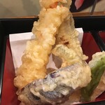 Sushi Tsukiji Nihonkai - ★日替り弁当（1100円）★天ぷら