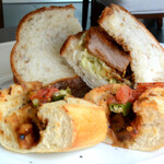 カフェアロンジ - サンドイッチ2種類