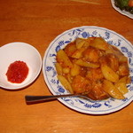 新天心 - ジャガイモと鳥の揚げ物