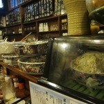 メニューと大皿