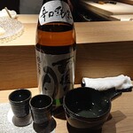 北新地 すし通 - 日本酒の雨後の月