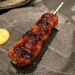 和鶏屋 - R.1.12.4.夜 つくね(タレ) 160円税別