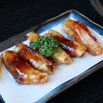 小江戸釜めし鳥清 - パリパリ鳥皮餃子