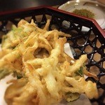 菊寿司 - 2012/3　白魚のかき揚げ