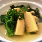 菊寿司 - 2012/3　菜の花と筍煮