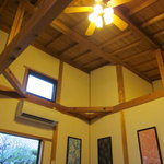 手打ち蕎麦とフレンチの やな木 - 天井は高い～