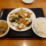 中華食堂 - 八宝菜定食2019.12.07