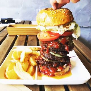 ハサムン クロドニー Hasamun Kurodony 新在家 ハンバーガー ネット予約可 食べログ