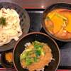 甲州麺 - 料理写真:ほうとうつけて＆ミニ卵とじ丼