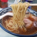 ラーメン丸仙 - 支那そばの麺リフト