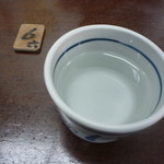 釜あげうどん 長田 in 香の香 - 水と番号札