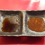 合資会社　谷カルビ商店 - タレは醤油と味噌の両方を出してくれます。