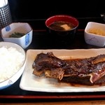 こころ - 鮪かま煮定食(650円)