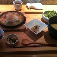 やさい家めい ルミネ横浜店 - 豆腐つくねハンバーグ定食