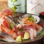 Sankai - 鮮魚造り七種盛