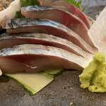 きはる - 泳ぎ鯖刺しは美味すぎるので、味わって頂かないと。