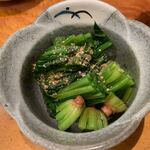 おぎ野 - ほうれん草のおひたし