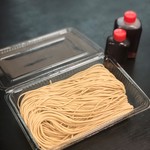 そば処 味里  - 生そば１人前650円(汁・薬味・茹で方説明書付き）