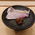 寿し道 桜田 - 新潟佐渡の鰤藁焼き、わさび味噌