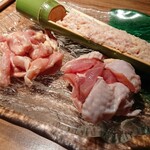 博多水炊き 鶏料理 楽陽堂 - せせり、モモ、つくね