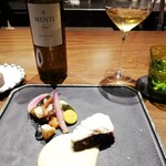 リョウリヤ ステファン パンテル - 白ボトル、銀だら