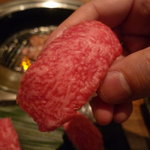 Yakiniku No Gyuu Ta Honjin - ☆炙ってから食べてねって事なので(#^.^#)☆