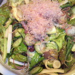 しんぽ - 焦がし豆板醤の野菜サラダ