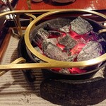 うかい鳥山 - 炭火